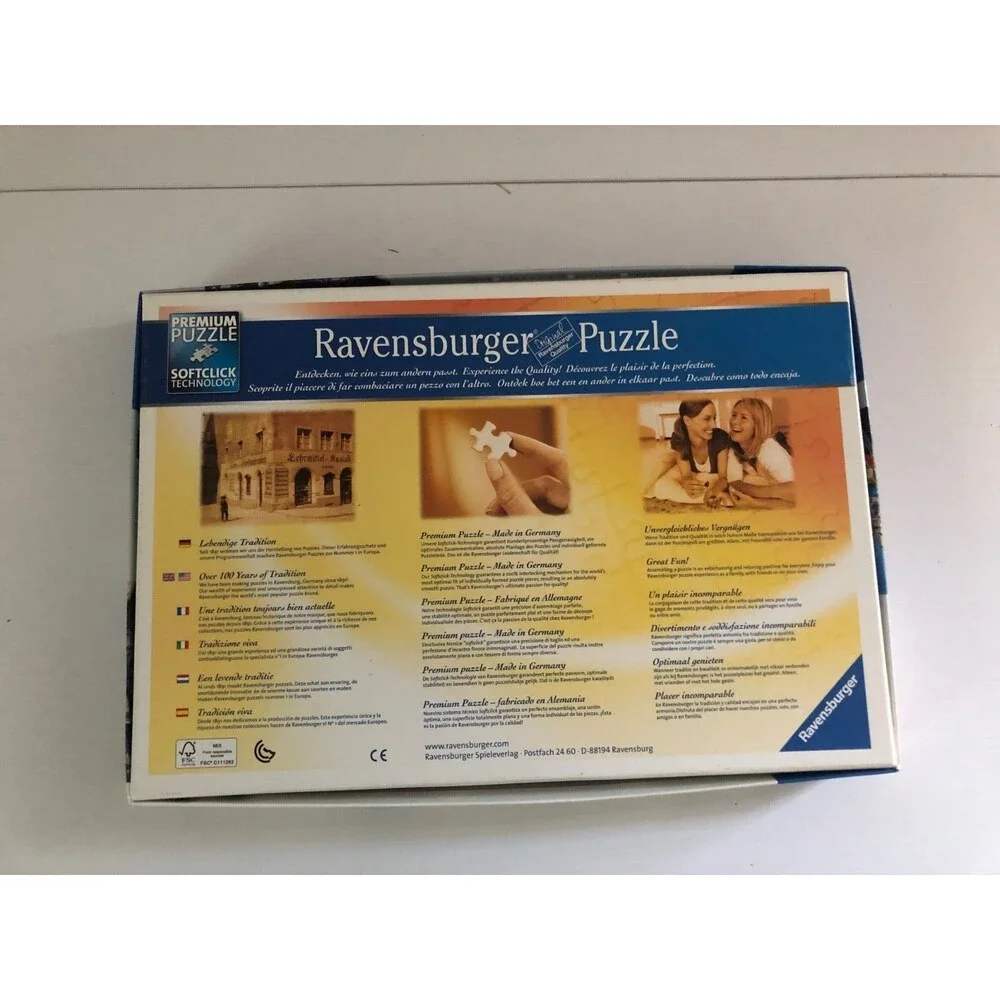 Ravensburger 500 Piece Puzzle Boat‎ Marina Water Nautical Landscape